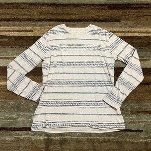 Men’s American Eagle Striped Long Sleeve Tee